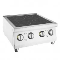 Buffalo Induction Hob Four Zone - 2x3kw
