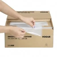 Vogue Embossed Vacuum Pack Roll Cutter Box -1 Roll 20cm X 30m+1 Roll 30cm X 30m