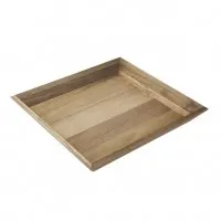 Olympia Acacia Tray Rectangular - 380x355x50mm