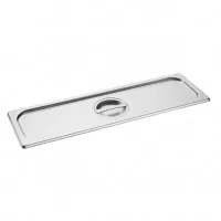 Vogue Stainless Steel Gastronorm Lid - Gn 2/4
