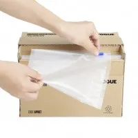 Vogue Embossed Vacuum Pack Roll Cutter Box - 1 Roll 20cm X 30m