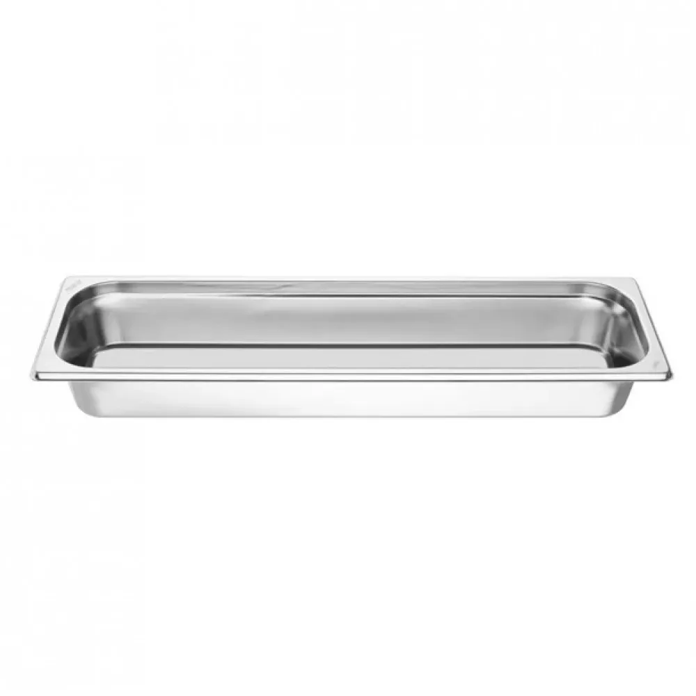 Vogue Stainless Steel Gastronorm Tray - Gn 2/4 65mm