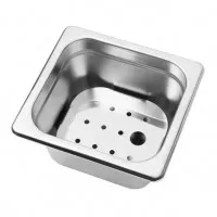 Vogue Stainless Steel Gn Drainer Tray For Gn 1/6
