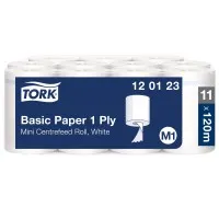 Tork Basic Paper Centrefeed 1 Ply 120m X 21cm