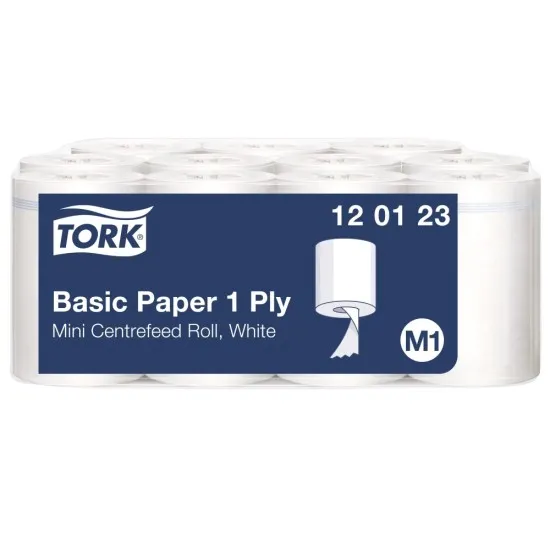 Tork Basic Paper Centrefeed 1 Ply 120m X 21cm
