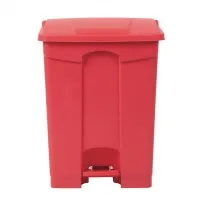 Jantex Kitchen Pedal Bin Blk - 65ltr