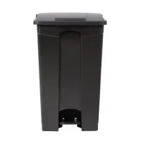 Jantex Kitchen Pedal Bin Blk - 87ltr