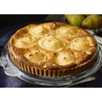 Pr Pear & Almond Tart 12 Portions 10''