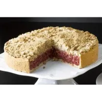 Pr Rhubarb & Strawberry Crumble 12 Portions 10''