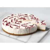 Pr White Chocolate & Raspberry Cheesecake 12 Portions 10''