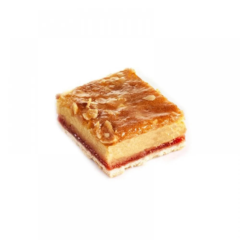 Pr Strawberry Bakewell Traybake 24pc