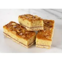 Pr Strawberry Bakewell Traybake 44 Portions
