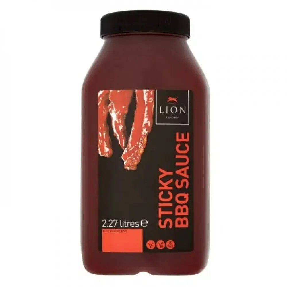 Lion Sticky Bbq Sauce 2.27l X 2