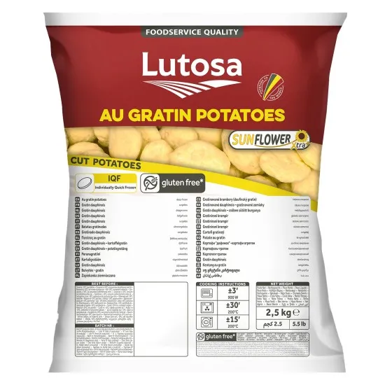 Lutosa Gratin Dauphinois 2.5kg X 4