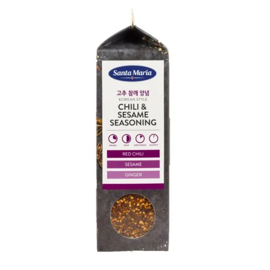 Santa Maria Korean Style Chilli And Sesame Seasoning 500g X 6