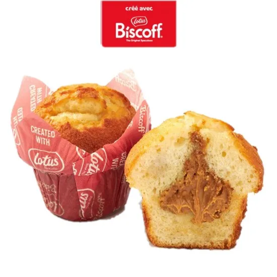 Lotus Biscoff Filled Muffin 110g X 24