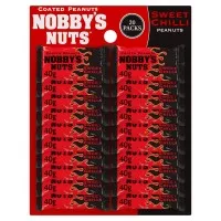 Nobby's Nuts Sweet Chilli Coated Peanuts 40g X 20