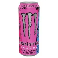 Monster Zero Sugar Ultra Fantasy Ruby Red 500ml X 12 Drs