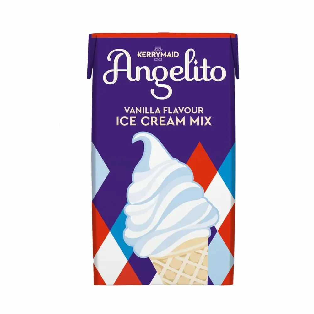 Angelito Vanilla Flavour Ice Cream Mix 1l X 12