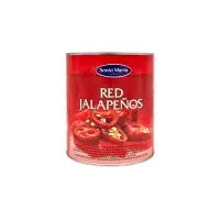 Santa Maria Sliced Red Jalapenos 2.8kg