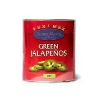 Santa Maria Sliced Green Jalapenos 2.8kg