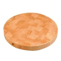 Round Wooden Chopping Board 40cm (dia) X 4.5 Cm