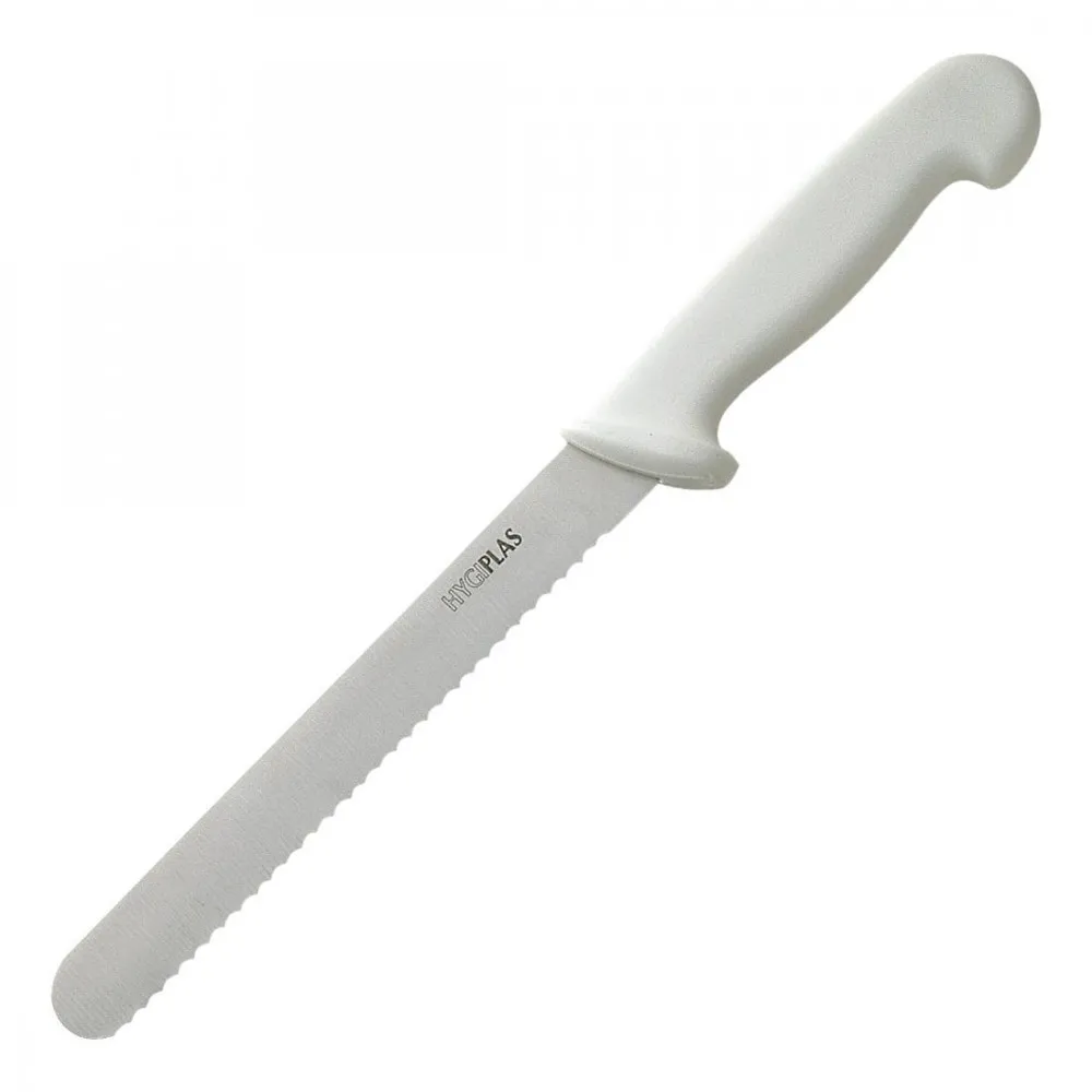 Hygiplas Bread Knife White - 8''