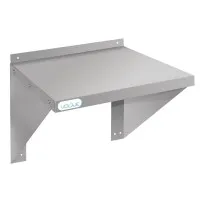 Vogue Microwave Wall Shelf St/st - 560x560x490mm
