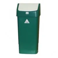 Swing Top Bin Green 50ltr