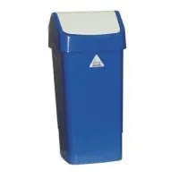 Swing Top Bin Blue 50ltr