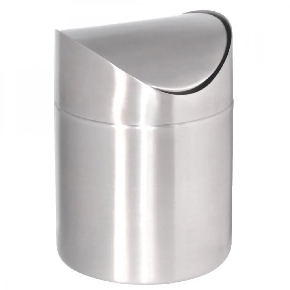 Olympia Tabletop Sachet Disposal Bin St/st - 120mm Dia 168mm H