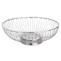Bread/fruit Bowl St/st - 90hx255diamm