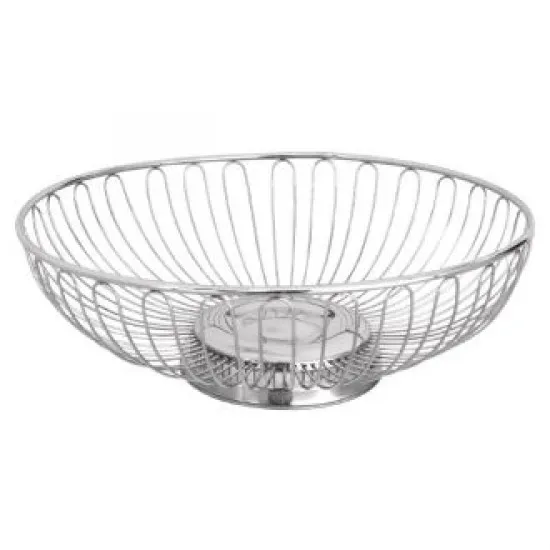 Bread/fruit Bowl St/st - 90hx255diamm