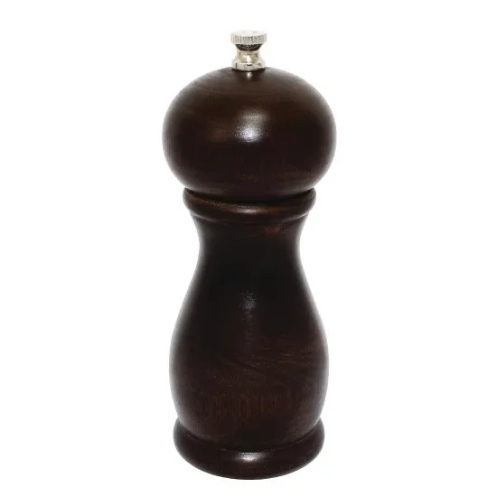 Olympia Dark Wood Salt/pepper Mill - 150mm 6''