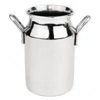 Mini Milk Churn Stainless Steel Medium - 120ml 4.25oz 45(dia) X 80(h)mm