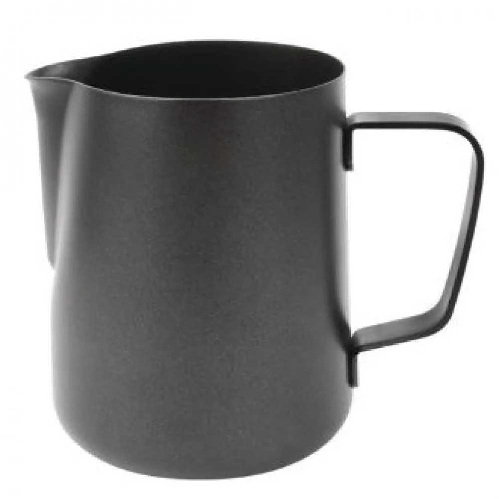 Olympia Blk Non-stick Milk Jug - 12oz