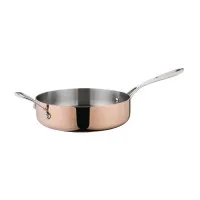 Vogue Tri-wall Copper Saute Pan - 240x60mm