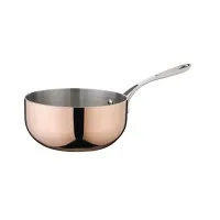 Vogue Tri-wall Copper Saute Pan - 200x90mm