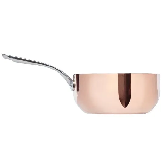 Vogue Tri-wall Copper Saute Pan - 200x90mm
