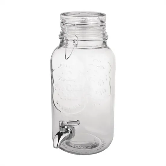 Olympia Clip-top Water Dispenser Printed Ice Cold Drink'' - 3.6ltr''