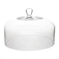 Olympia Glass Cake Stand Dome For Base Cs013 - 285(w) X 200(h)mm