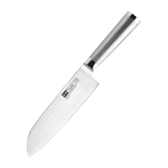 Tsuki Series 8 Santoku Knife - 7''
