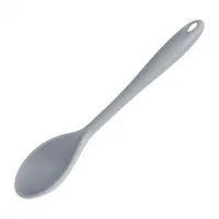 Vogue Cooking Spoon Silicone H/heat Grey