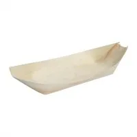 Fiesta Green Poplar Wooden Boat 190mm X 100