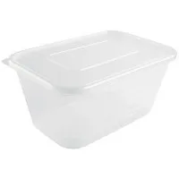 Fiesta Microwave Plastic 1000ml Container + Lid X 250
