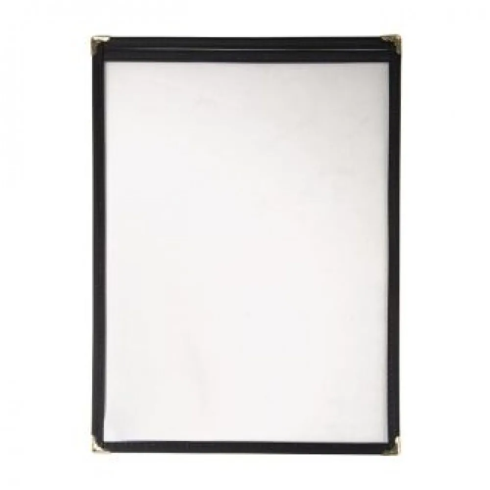 Menu Cover Clear Single A4