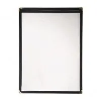 Menu Cover Clear Single A4