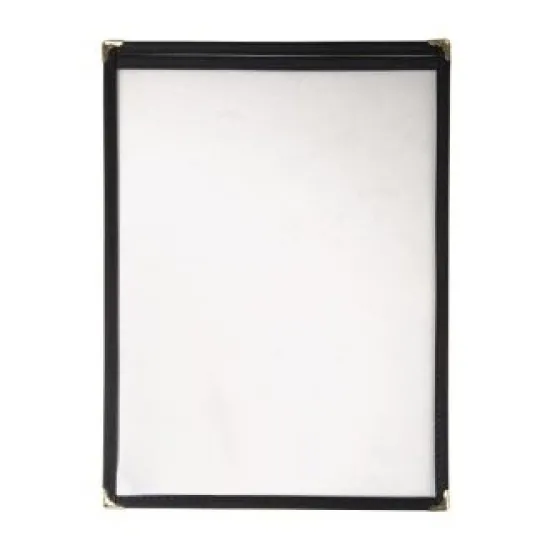 Menu Cover Clear Single A4