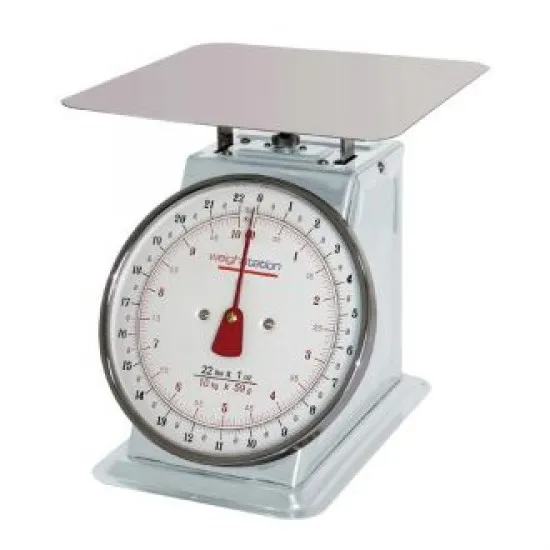 Weighstation Kitchen Scale Flat Top 10kg/22lbs - Gradation 50g/1oz