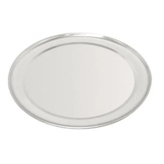 Vogue Aluminium Wide Rim 10'' Pizza Tray